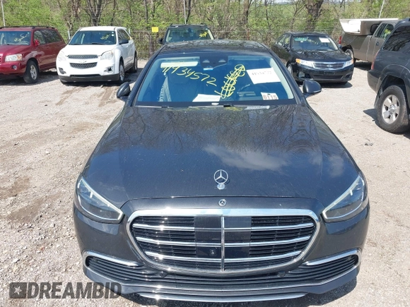 2023 Mercedes-Benz S 580 z VIN W1K6G7GB8PA189254, wystawiony jako IAAI lot #41934572 z przebiegiem 32 213 mil mil oraz . Historia ofert i sprzedaży dostępna na DreamBid. Obrazek 12.