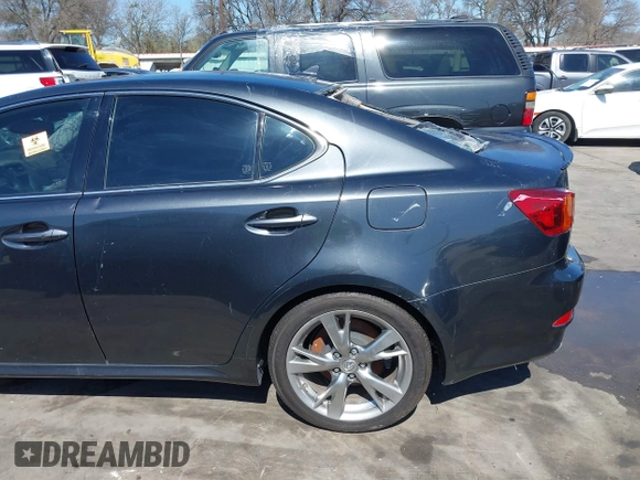 2010 Lexus IS 350 with VIN JTHBE5C25A5024043, listed as a IAAI auction lot 41761788 with 162,716 mi miles and . Bid and sale history available at DreamBid. Image 17.