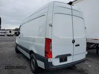 2023 Mercedes-Benz Sprinter Cargo with VIN W1Y40BHY4PT143979, listed as a Copart auction lot 49113905 with 42,295 mi miles and Salvage Title. Bid and sale history available at carsss.com. Image 2.