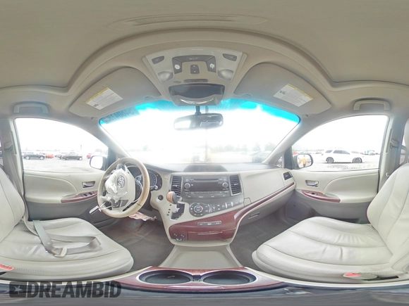 2011 Toyota Sienna XLE AAS with VIN 5TDYK3DC7BS110854, listed as a Copart auction lot 54604135 with 161,612 mi miles and Salvage Title. Bid and sale history available at DreamBid. Image 16.