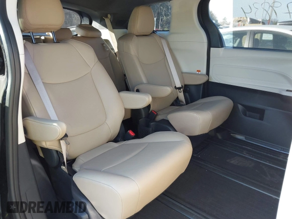 2023 Toyota Sienna XLE with VIN 5TDJSKFC7PS091741, listed as a IAAI auction lot 40979834 with 49,285 mi miles. Bid and sale history available at carsss.com. Image 8.