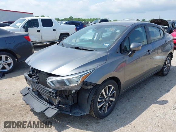 2021 Nissan Versa SV with VIN 3N1CN8EV1ML840835, listed as a IAAI auction lot 42128883 with 77,204 mi miles and . Bid and sale history available at DreamBid. Image 18.