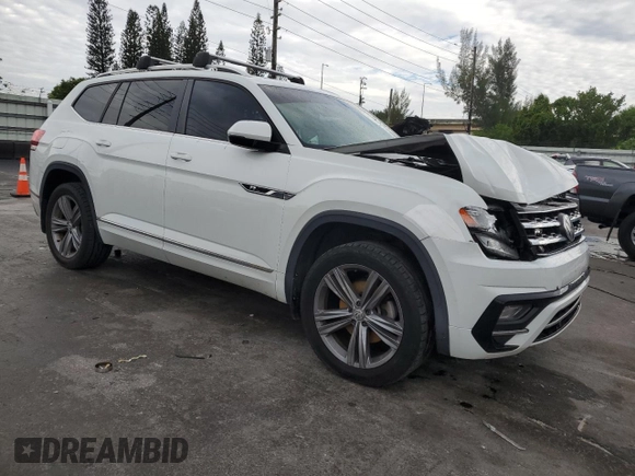 2018 Volkswagen Atlas SEL with VIN 1V2SR2CA1JC520785, listed as a Copart auction lot 65837825 with 66,125 mi miles and Salvage title. Bid and sale history available at DreamBid. Image 4.
