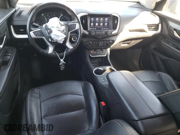 2018 GMC Terrain SLT with VIN 3GKALPEX5JL325116, listed as a Copart auction lot 46791435 with 98,385 mi miles and Salvage Title. Bid and sale history available at carsss.com. Image 8.