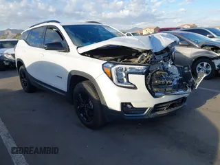 2022 GMC Terrain AT4 with VIN 3GKALYEV1NL163513, listed as a IAAI auction lot 42034936 with 57,935 mi miles and . Bid and sale history available at DreamBid. Image 1.