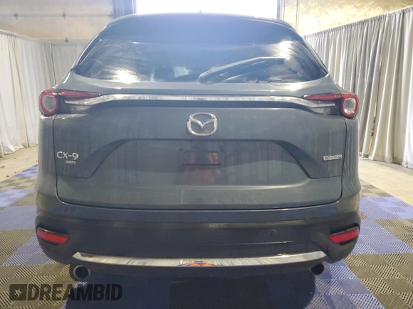 2023 Mazda CX-9 Carbon Edition z VIN JM3TCBDY0P0645880, wystawiony jako Copart lot #81275354 z przebiegiem 16 781 mil mil oraz Szkoda całkowita • Salvage title. Historia ofert i sprzedaży dostępna na DreamBid. Obrazek 6.