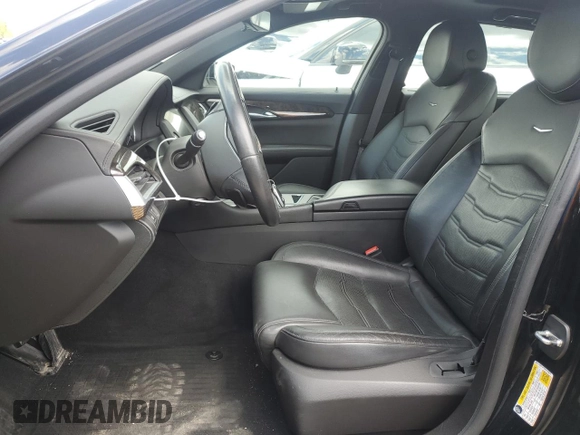 2016 Cadillac CT6 Luxury AWD with VIN 1G6KD5RS8GU165637, listed as a Copart auction lot 55574075 with 34,675 mi miles and Salvage title. Bid and sale history available at DreamBid. Image 7.