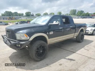 2011 Ram 2500 Laramie Longhorn with VIN 3D7UT2HLXBG567985, listed as a Copart auction lot 56720835 with Not provided miles and Salvage title. Bid and sale history available at DreamBid. Image 1.