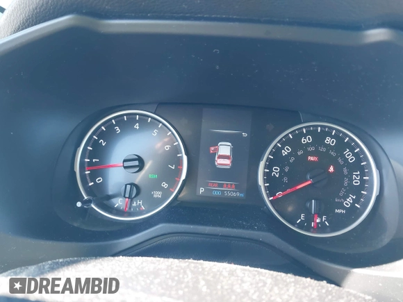 2021 Toyota RAV4 XLE with VIN 2T3W1RFV8MW152785, listed as a IAAI auction lot 41401709 with 55,069 mi miles. Bid and sale history available at carsss.com. Image 7.