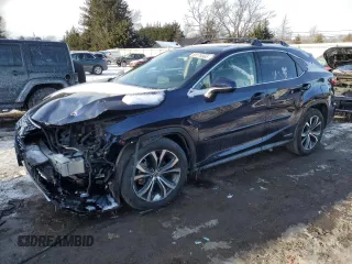 2022 Lexus RX with VIN 2T2HGMDA2NC081178, listed as a Copart auction lot 89176865 with 30,908 mi miles and Salvage Title. Bid and sale history available at carsss.com. Image 1.