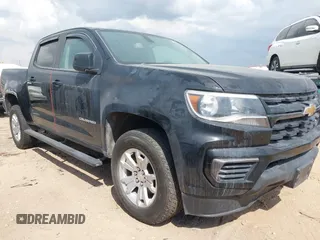 2021 Chevrolet Colorado 2WD LT z VIN 1GCGSCEN5M1103946, wystawiony jako IAAI lot #42105285 z przebiegiem 191 141 mil mil oraz . Historia ofert i sprzedaży dostępna na DreamBid. Obrazek 1.