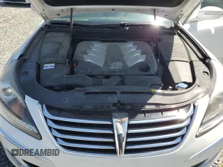 2012 Hyundai Equus Signature with VIN KMHGH4JH5CU050422, listed as a Copart auction lot 51899685 with 64,641 mi miles and Salvage title. Bid and sale history available at DreamBid. Image 11.