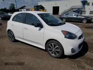 2015 Nissan Micra S z VIN 3N1CK3CP8FL207672, wystawiony jako Copart lot #67318824 z przebiegiem 84 101 mil mil oraz Szkody całkowita. Historia ofert i sprzedaży dostępna na DreamBid. Obrazek 4.