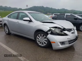 2012 Mazda 6 i Touring with VIN 1YVHZ8DH8C5M38595, listed as a IAAI auction lot 42357879 with Not provided miles and . Bid and sale history available at DreamBid. Image 1.