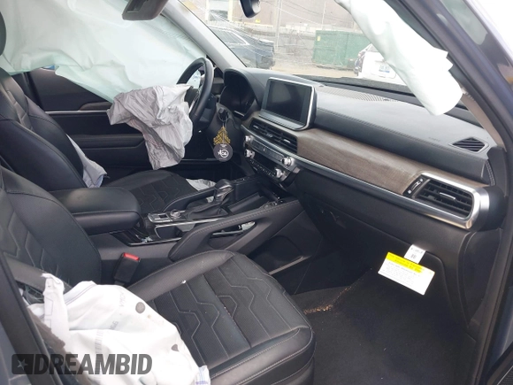 2022 Kia Telluride SX with VIN 5XYP5DHCXNG312382, listed as a IAAI auction lot 42129635 with 28,637 mi miles and . Bid and sale history available at DreamBid. Image 5.
