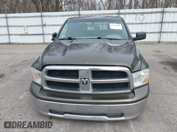 2012 Ram 1500 Big Horn with VIN 1C6RD7LT2CS172976, listed as a IAAI auction lot 41946690 with 1 mi miles. Bid and sale history available at carsss.com. Image 11.