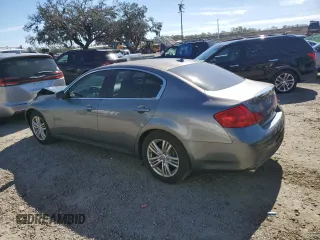 2012 Infiniti G25 Journey with VIN JN1DV6AP4CM701352, listed as a Copart auction lot 42866185 with 145,923 mi miles and Non Repairable. Bid and sale history available at DreamBid. Image 2.