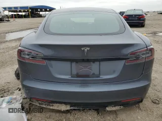 2022 Tesla Model S with VIN 5YJSA1E54NF465048, listed as a Copart auction lot 88756425 with 78,798 mi miles and Salvage Title. Bid and sale history available at DreamBid. Image 6.