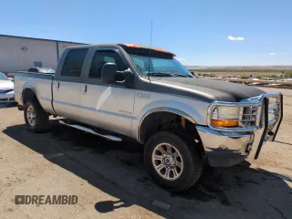 2001 Ford F-250 XL with VIN 1FTNW21F61EB84674, listed as a Copart auction lot 53078865 with 232,358 mi miles and Salvage title. Bid and sale history available at DreamBid. Image 4.