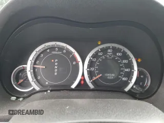2012 Acura TSX Technology with VIN JH4CW2H60CC001280, listed as a Copart auction lot 63530445 with 134,548 mi miles and Salvage title. Bid and sale history available at DreamBid. Image 9.