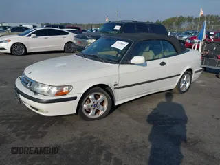 2001 Saab 9-3 SE with VIN YS3DF78K017005506, listed as a IAAI auction lot 41494816 with 112,074 mi miles. Bid and sale history available at carsss.com. Image 2.
