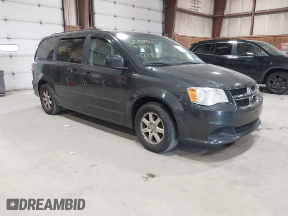 2012 Dodge Grand Caravan SXT with VIN 2C4RDGCG4CR224850, listed as a IAAI auction lot 42070300 with 177,982 mi miles and . Bid and sale history available at DreamBid. Image 1.