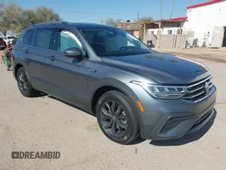 2023 Volkswagen Tiguan SE with VIN 3VV3B7AX7PM109902, listed as a IAAI auction lot 41456374 with 10,794 mi miles and . Bid and sale history available at DreamBid. Image 1.