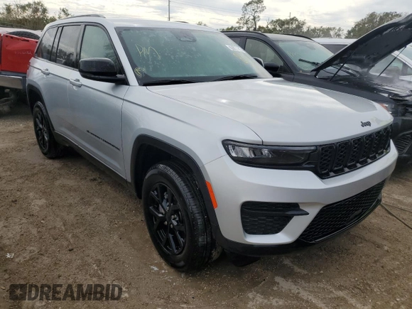 2024 Jeep Grand Cherokee Altitude with VIN 1C4RJGAG7R8546592, listed as a Copart auction lot 75140834 with Not provided miles and Non repairable. Bid and sale history available at DreamBid. Image 4.