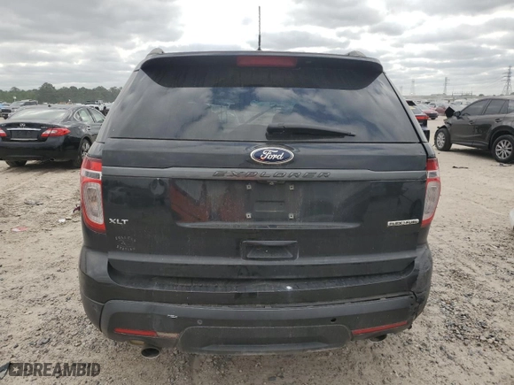 2015 Ford Explorer XLT with VIN 1FM5K7D84FGB18556, listed as a Copart auction lot 53087235 with 156,904 mi miles and Salvage Title. Bid and sale history available at carsss.com. Image 6.