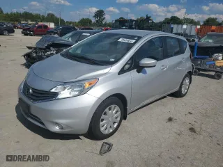 2016 Nissan Versa Note S with VIN 3N1CE2CP4GL395786, listed as a Copart auction lot 70600664 with 38,307 mi miles and Salvage Title. Bid and sale history available at carsss.com. Image 1.