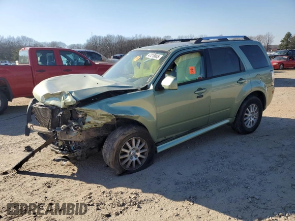 2010 Mercury Mariner Premier z VIN 4M2CN8HG9AKJ07871, wystawiony jako Copart lot #47218045 z przebiegiem Nie podano mil oraz Szkoda całkowita • Salvage title. Historia ofert i sprzedaży dostępna na DreamBid. Obrazek 1.