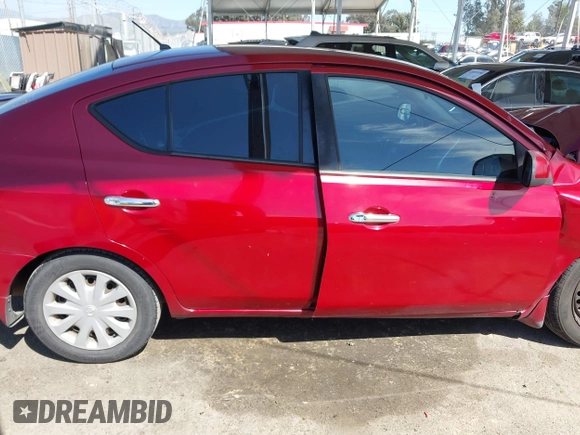 2014 Nissan Versa SV with VIN 3N1CN7AP5EL871556, listed as a IAAI auction lot 42022208 with 1 mi miles. Bid and sale history available at carsss.com. Image 13.