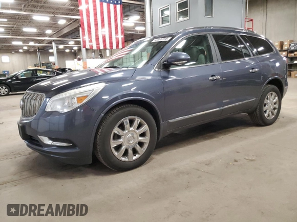 2013 Buick Enclave Leather with VIN 5GAKRCKD6DJ250960, listed as a Copart auction lot 50906895 with 194,328 mi miles and Salvage Title. Bid and sale history available at carsss.com. Image 1.