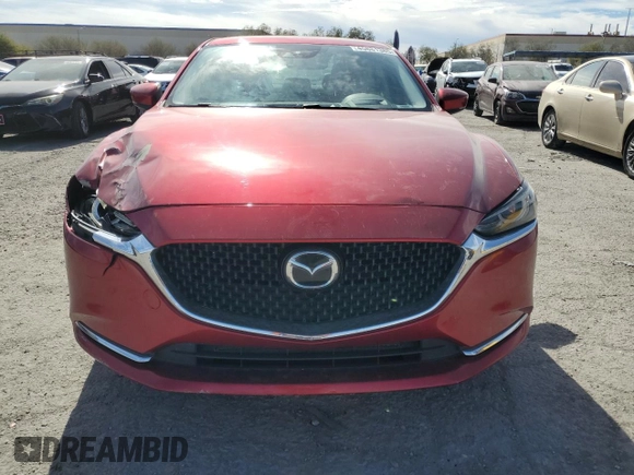 2019 Mazda 6 Grand Touring Reserve with VIN JM1GL1WY9K1508859, listed as a Copart auction lot 45881385 with 80,625 mi miles and Salvage Title. Bid and sale history available at DreamBid. Image 5.