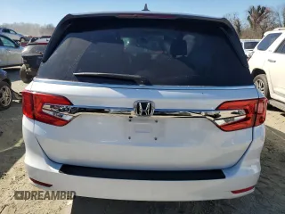 2021 Honda Odyssey EX-L with VIN 5FNRL6H73MB012878, listed as a Copart auction lot 47391225 with 67,843 mi miles and Salvage Title. Bid and sale history available at DreamBid. Image 6.