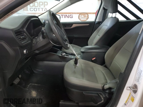 2021 Ford Escape S with VIN 1FMCU9F66MUA26257, listed as a Copart auction lot 51043715 with 76,767 mi miles and Salvage Title. Bid and sale history available at DreamBid. Image 7.