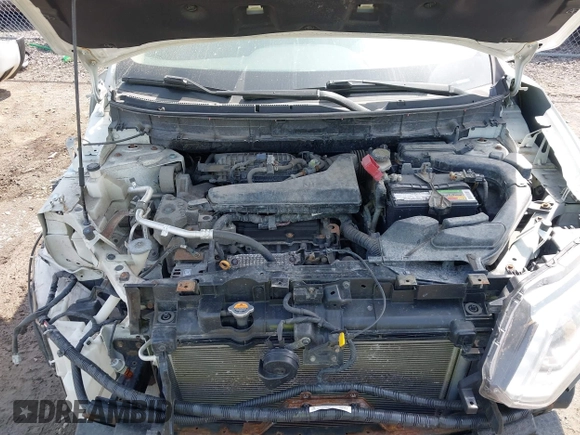 2017 Nissan Rogue SV with VIN KNMAT2MV1HP533572, listed as a IAAI auction lot 41999948 with 190,216 mi miles. Bid and sale history available at carsss.com. Image 10.