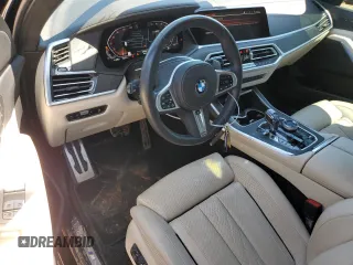 2022 BMW X7 xDrive40i z VIN 5UXCW2C02N9N07423, wystawiony jako Copart lot #51955365 z przebiegiem 60 268 mil mil oraz Szkoda całkowita • Salvage title. Historia ofert i sprzedaży dostępna na DreamBid. Obrazek 8.