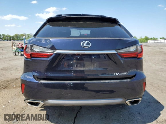 2019 Lexus RX with VIN 2T2BZMCA5KC210642, listed as a Copart auction lot 52940634 with 34,966 mi miles and Salvage Title. Bid and sale history available at carsss.com. Image 6.