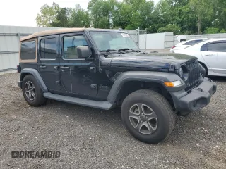 2020 Jeep Wrangler Unlimited Sport с VIN 1C4HJXDG5LW238170, выставлен на аукционе Copart как лот 55970665 с пробегом 91 713 миль миль и Списание • Salvage title. История ставок и продаж доступна на DreamBid. Изображение 4.