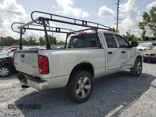 2007 Dodge 1500 Laramie with VIN 1D7HU18237S239582, listed as a Copart auction lot 60038875 with 341,524 mi miles and Salvage title. Bid and sale history available at DreamBid. Image 3.