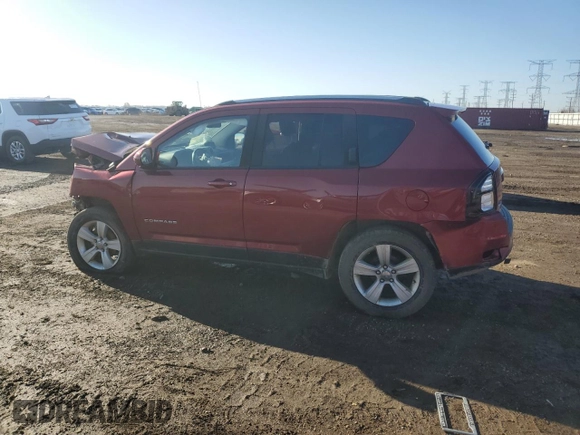 2016 Jeep Compass Latitude with VIN 1C4NJDEB8GD691124, listed as a Copart auction lot 48201175 with 136,842 mi miles and Salvage Title. Bid and sale history available at carsss.com. Image 2.