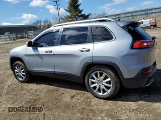 2014 Jeep Cherokee Limited with VIN 1C4PJLDB8EW140018, listed as a Copart auction lot 50569745 with 147,794 mi miles and Clean Title. Bid and sale history available at carsss.com. Image 2.