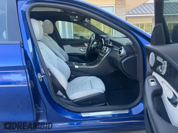 2017 Mercedes-Benz C 300 with VIN 55SWF4KB2HU206186, listed as a Copart auction lot 56971165 with 141,325 mi miles and Clean Title. Bid and sale history available at DreamBid. Image 5.