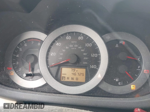 2009 Toyota RAV4 with VIN JTMZF33V49D001902, listed as a IAAI auction lot 41954938 with 46,725 mi miles. Bid and sale history available at carsss.com. Image 7.