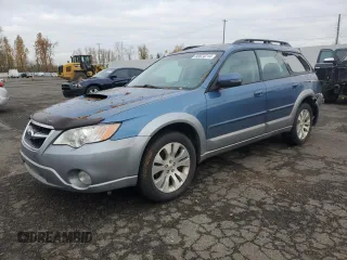 2009 Subaru Outback XT Limited с VIN 4S4BP63C596314472, выставлен на аукционе Copart как лот 82874214 с пробегом 106 469 миль миль и Списание • Salvage title. История ставок и продаж доступна на DreamBid. Изображение 1.