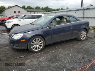 2007 Volkswagen Eos 2.0T with VIN WVWFA71F17V000623, listed as a Copart auction lot 54840164 with 135,617 mi miles and Salvage Title. Bid and sale history available at DreamBid. Image 1.