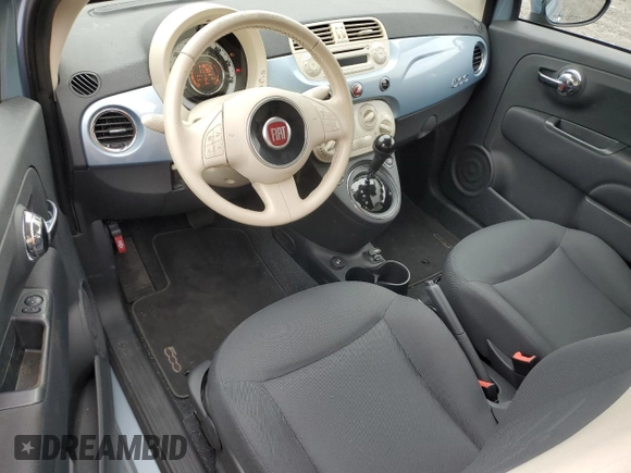 2015 FIAT 500 Pop with VIN 3C3CFFAR9FT555959, listed as a Copart auction lot 52739165 with 91,867 mi miles and Clean Title. Bid and sale history available at carsss.com. Image 8.