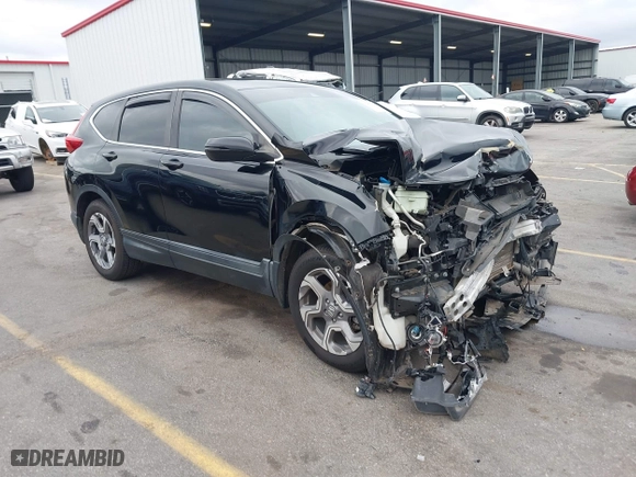 2019 Honda CR-V EX-L with VIN 2HKRW2H89KH661382, listed as a IAAI auction lot 41610746 with 89,831 mi miles. Bid and sale history available at carsss.com. Image 1.