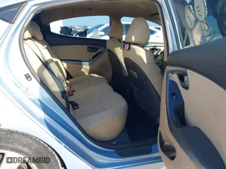2011 Hyundai Elantra Ltd with VIN KMHDH4AE7BU107663, listed as a IAAI auction lot 41652200 with 218,074 mi miles. Bid and sale history available at carsss.com. Image 8.